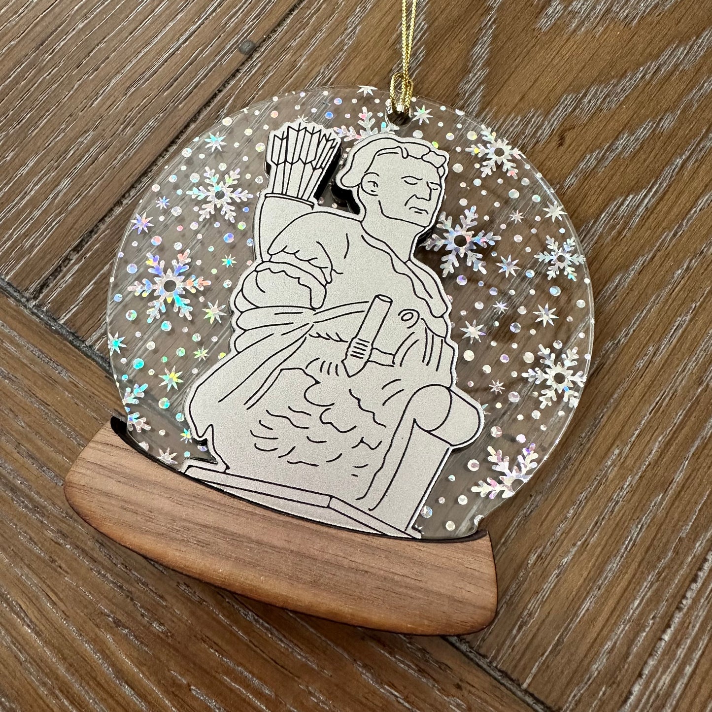 Snow Globe Ornament