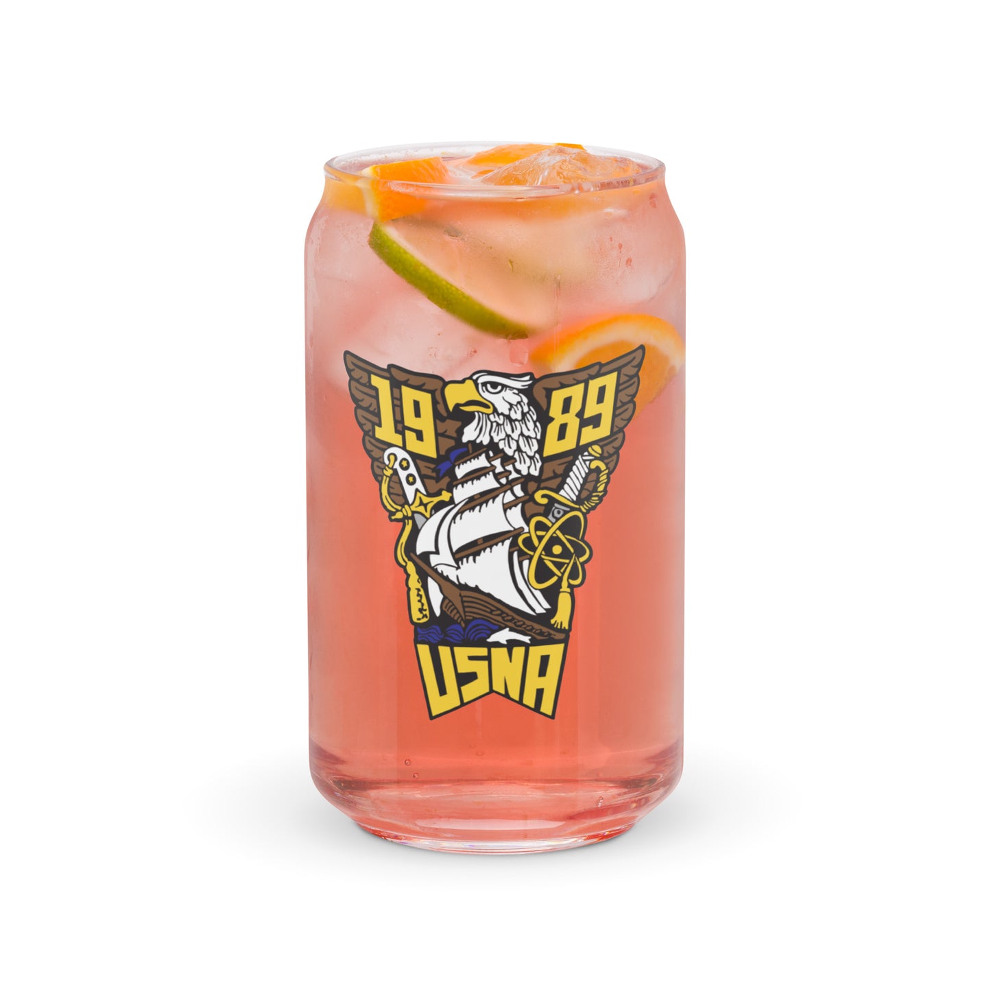 '89 Can-shaped glass