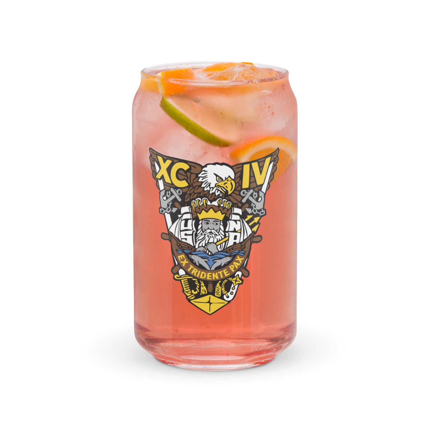 Can-shaped glass