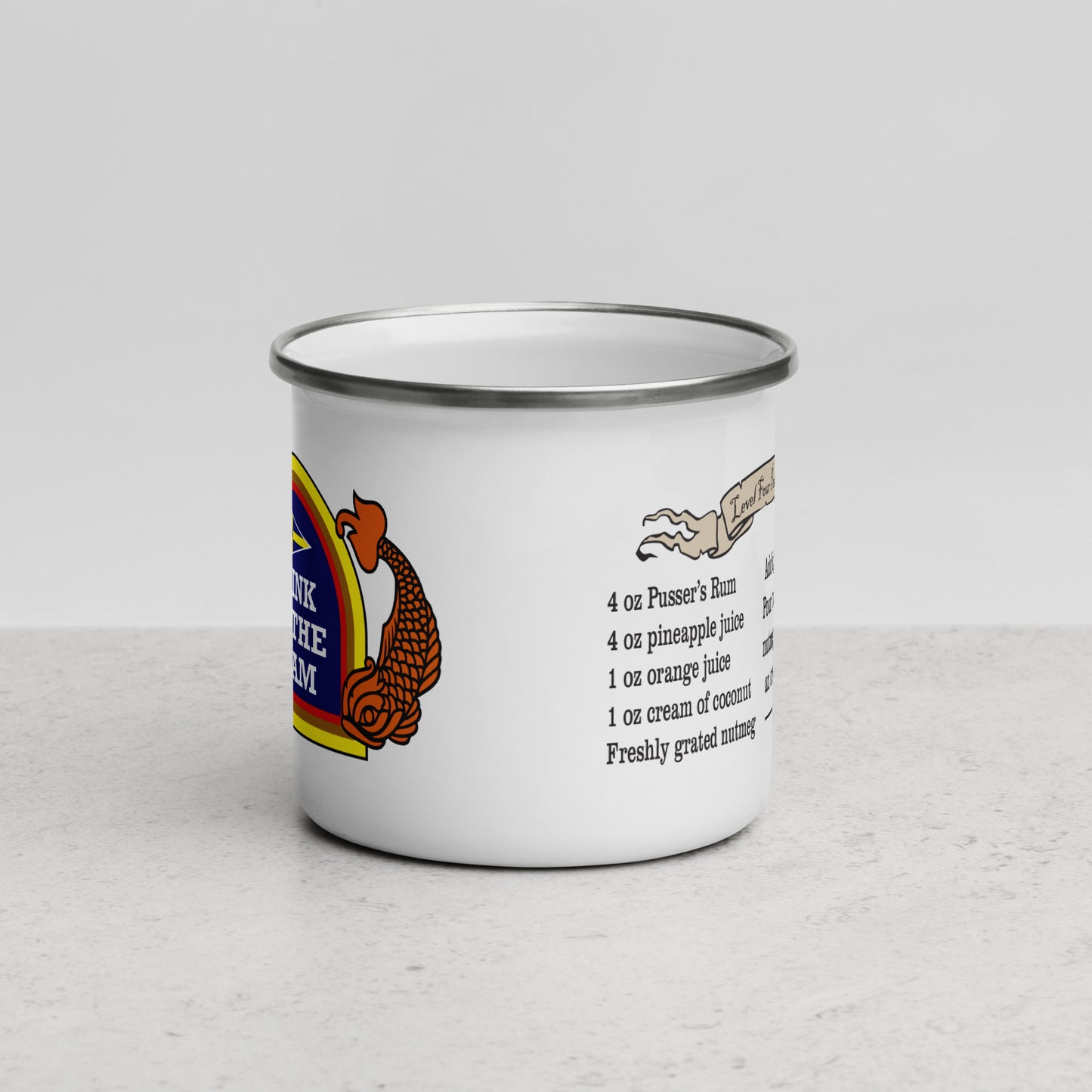 Painkiller Enamel Mug