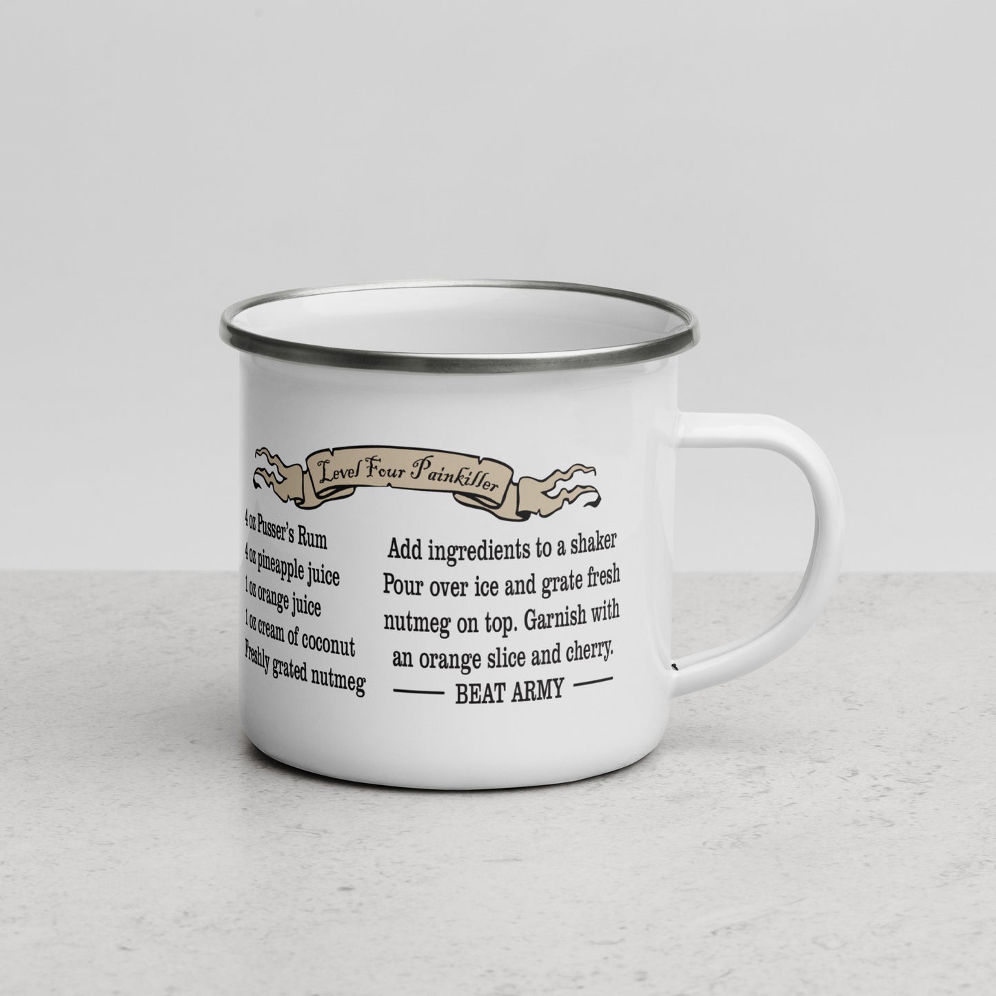 Painkiller Enamel Mug