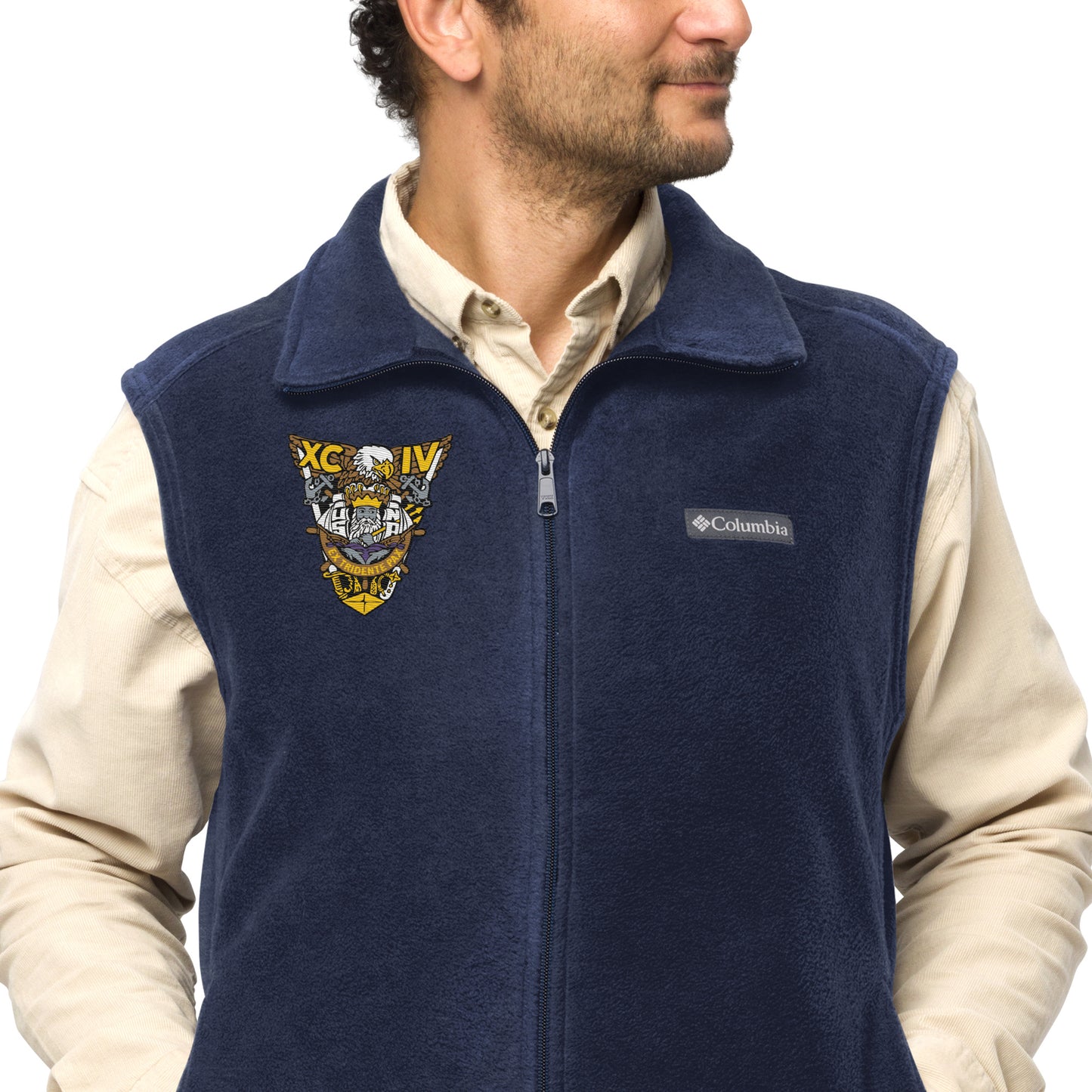 Men’s Columbia fleece vest