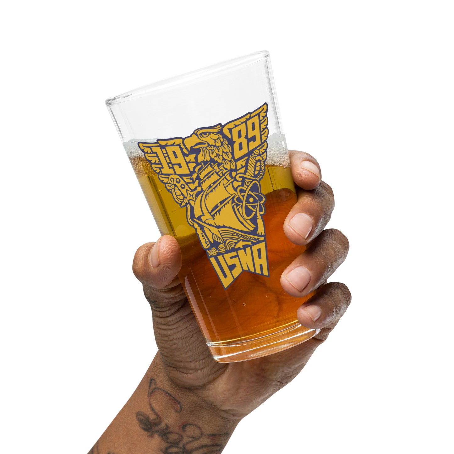 Shaker pint glass