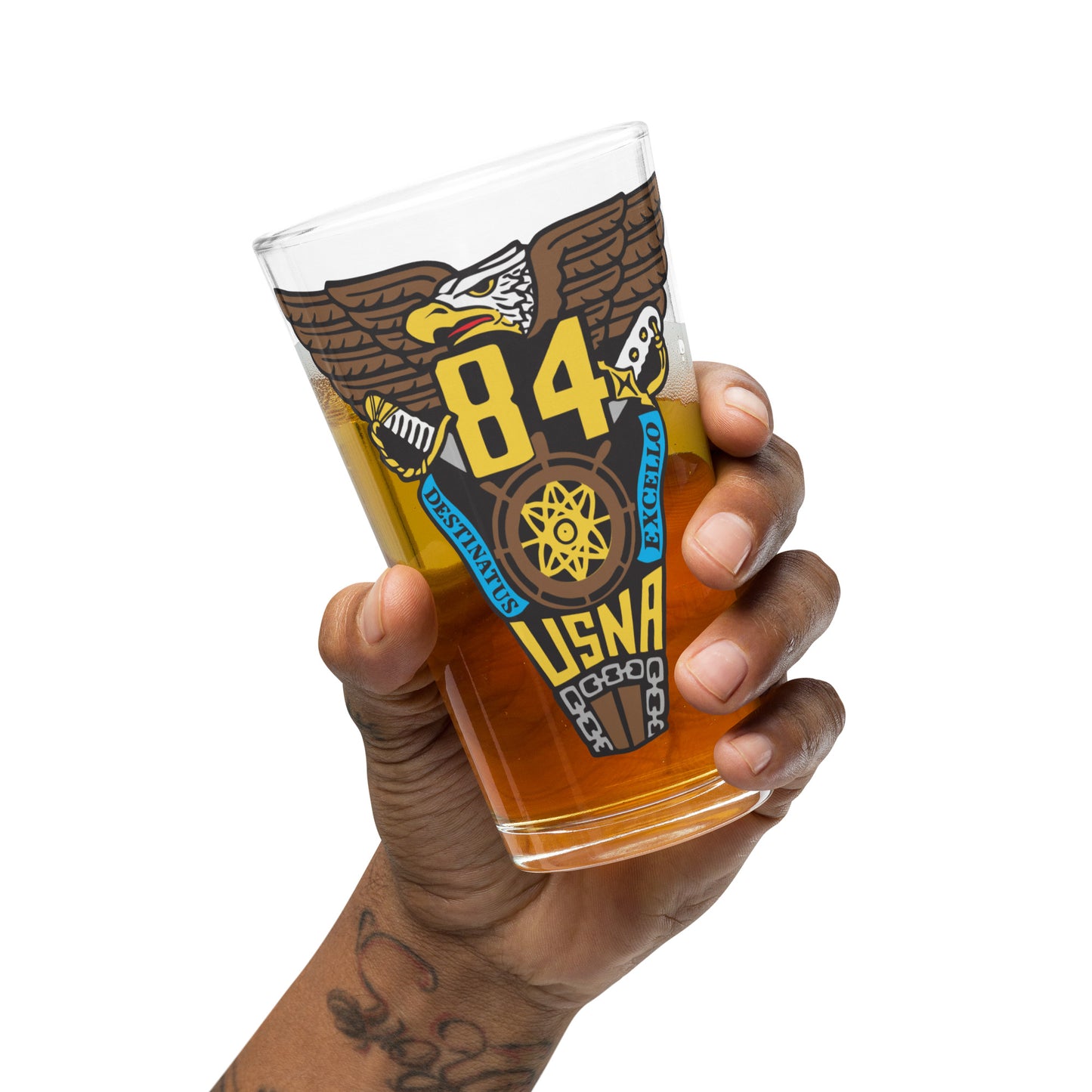 Shaker pint glass