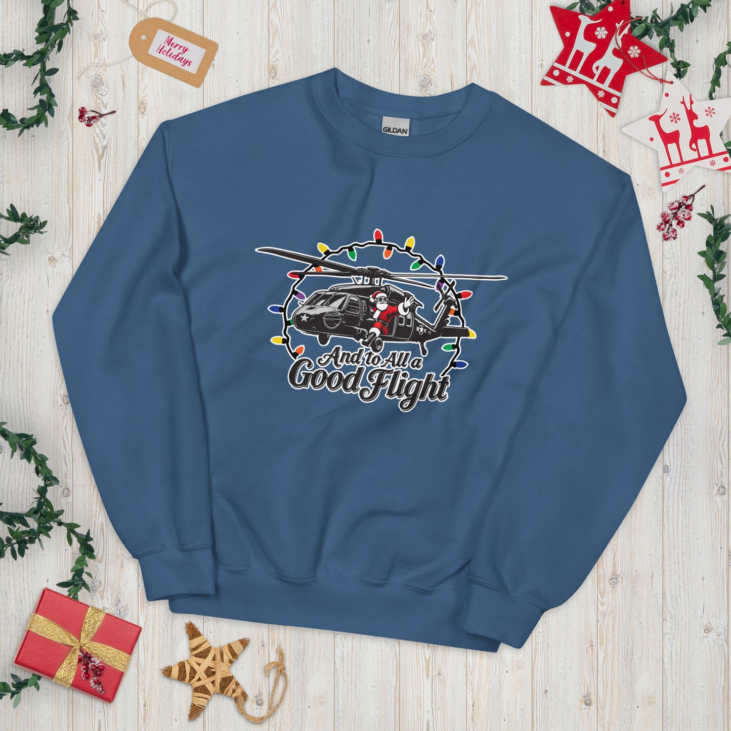 And To All a Good Flight SH-60 Sweater
