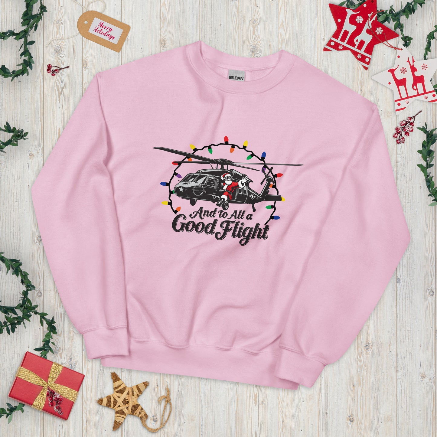 And To All a Good Flight SH-60 Sweater
