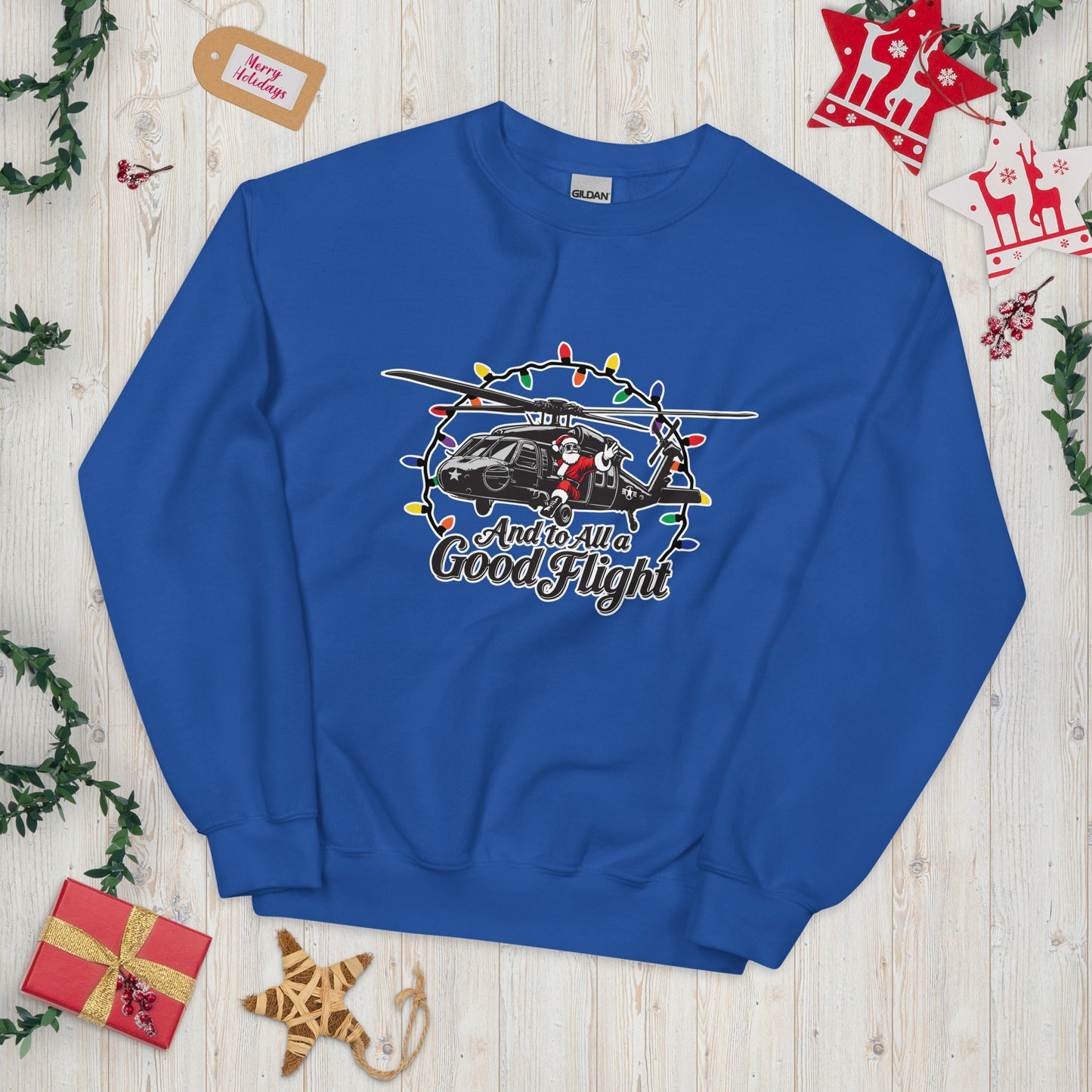 And To All a Good Flight SH-60 Sweater