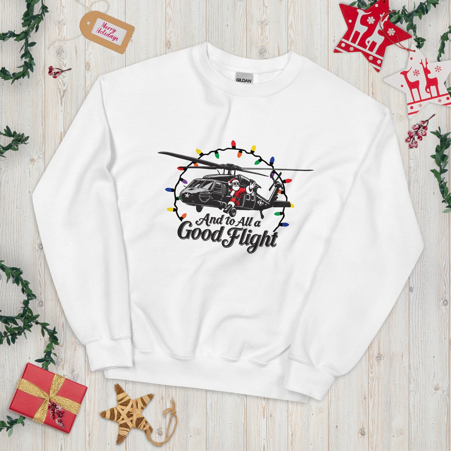 And To All a Good Flight SH-60 Sweater