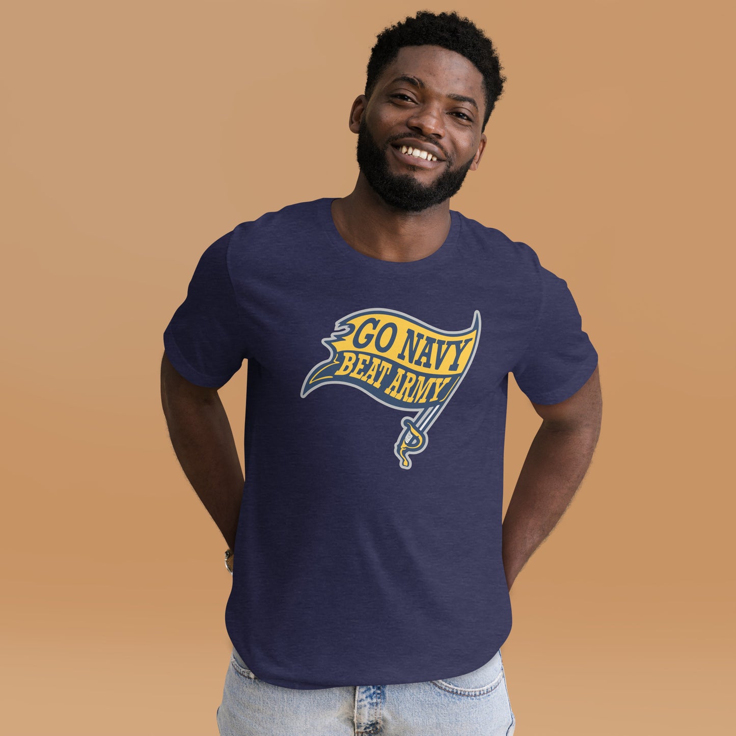 GO NAVY - BEAT ARMY Pirate Flag