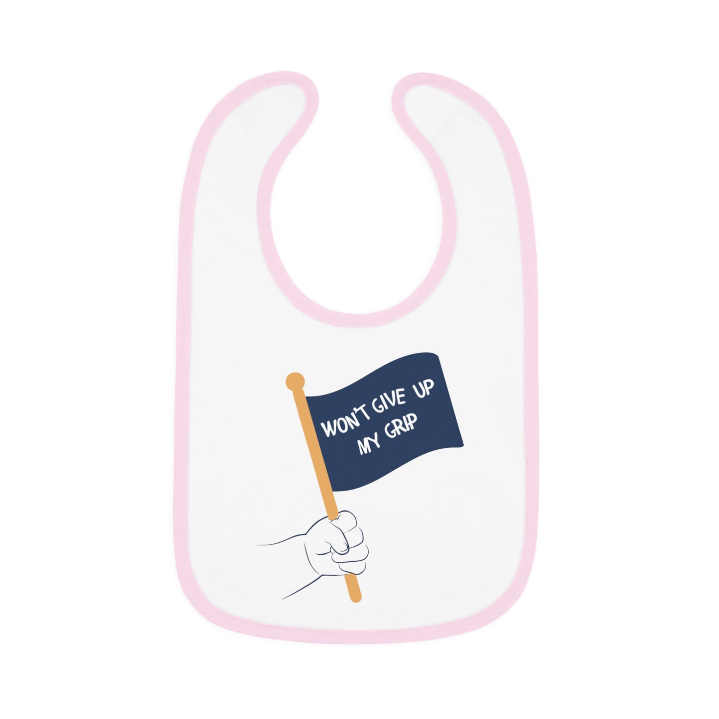 Won't Give Up My Grip Bib - Deckplate Designs