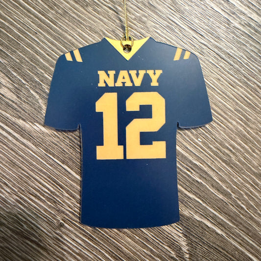 Jersey Ornaments (Customizable!)