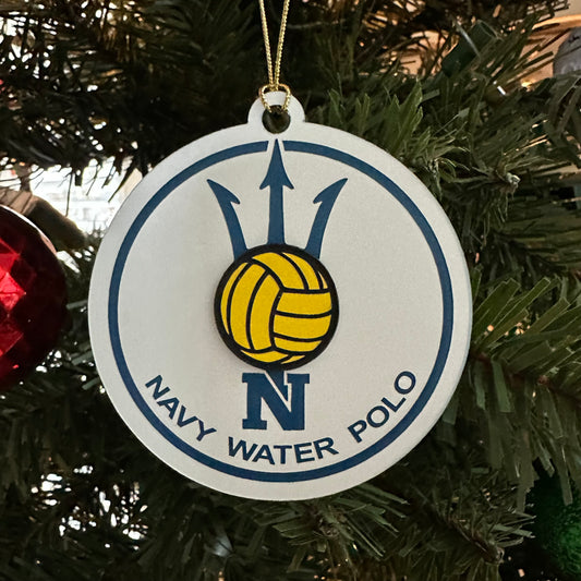 2025 Navy Waterpolo Ornament