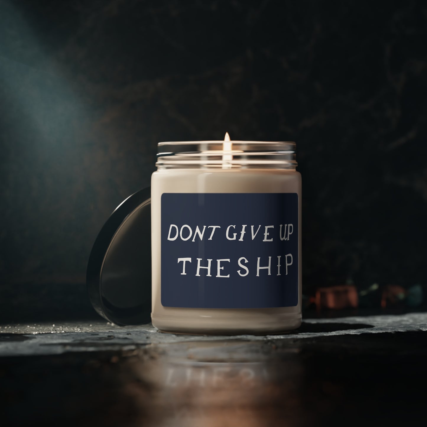 Don't Give Up The Ship Candle