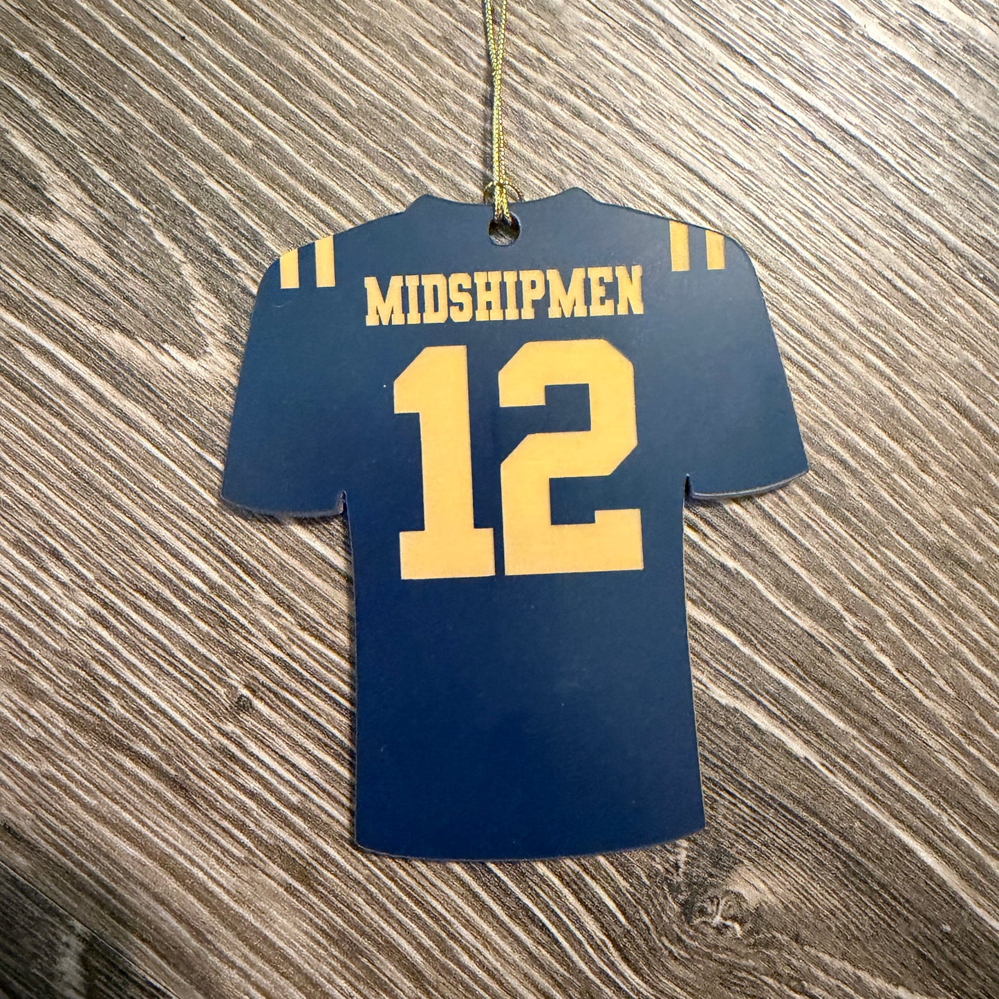 Jersey Ornaments (Customizable!)