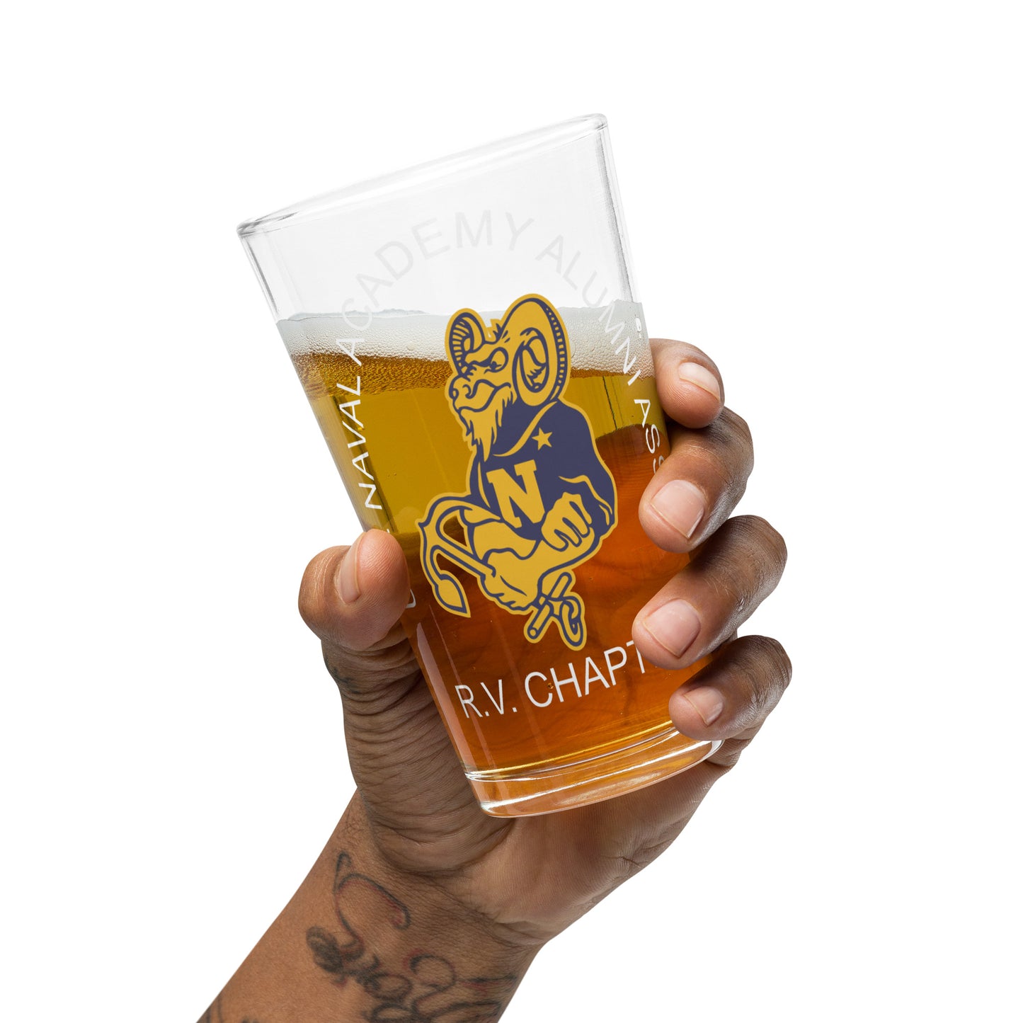 Shaker pint glass