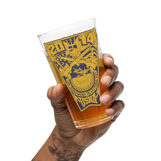 Shaker pint glass