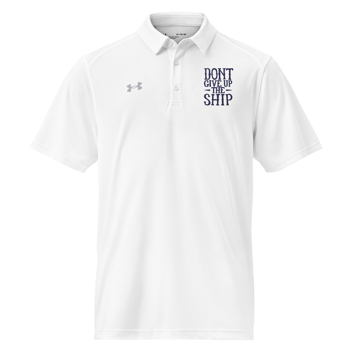 Don't Give Up The Ship Under Armour® men's polo