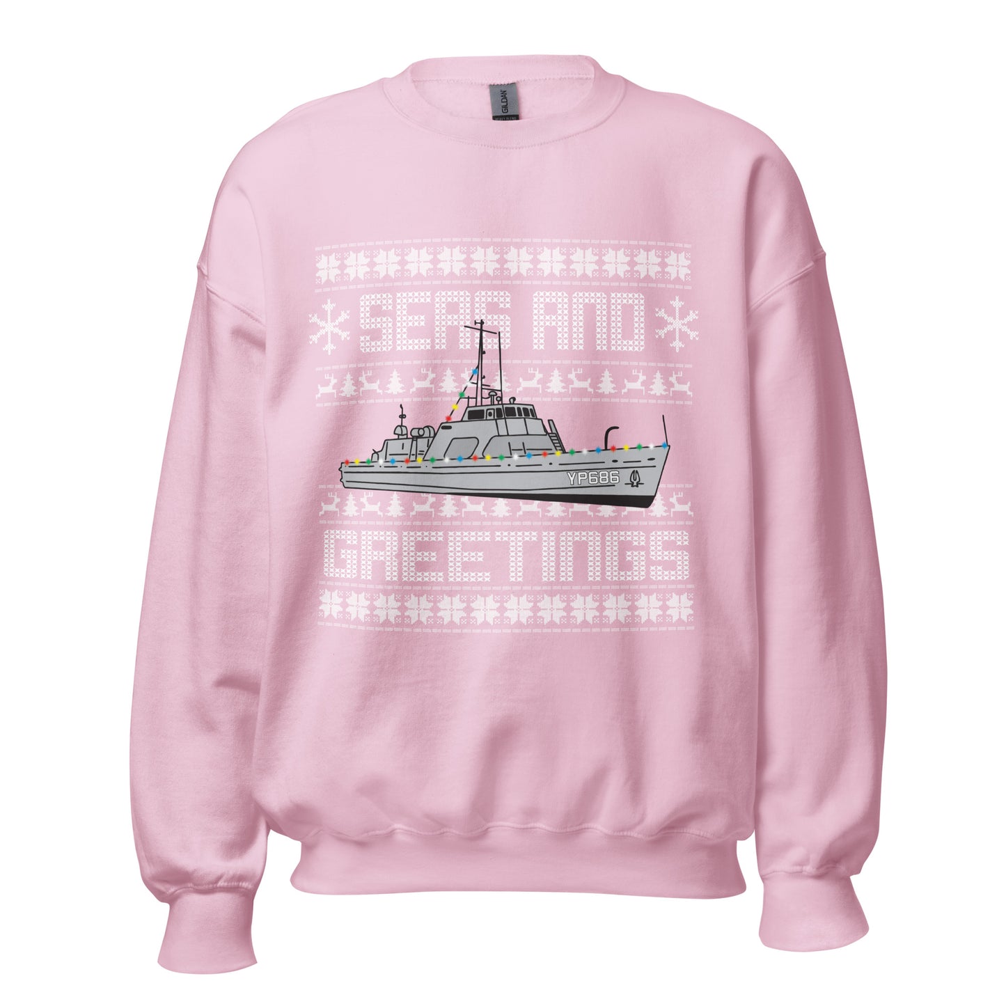 SEAS & GREETINGS Ugly Christmas Sweater