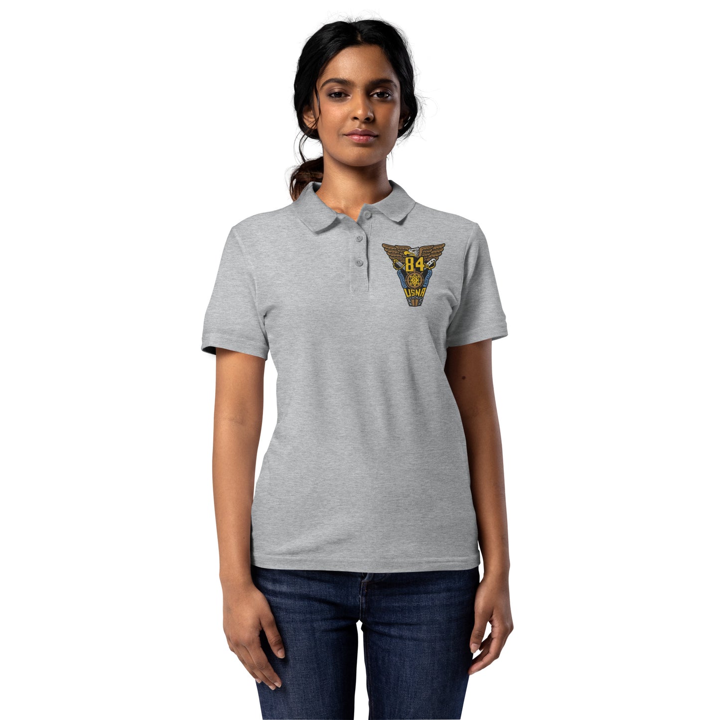 Women’s pique polo shirt